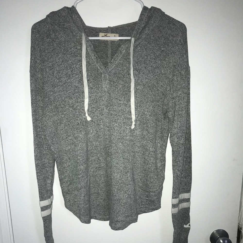long sleeve hooded sweater